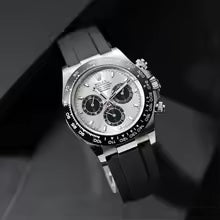 For Rolex Daytona Original Watch Strap FKM Rubber Watch Band with Quick Release Folding Buckle 20mm 22mm Cut To Size Watch Strap